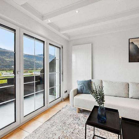 Sonniges Apartment Mit Traumhaftem Bergblick Buchs  Zewnętrze zdjęcie